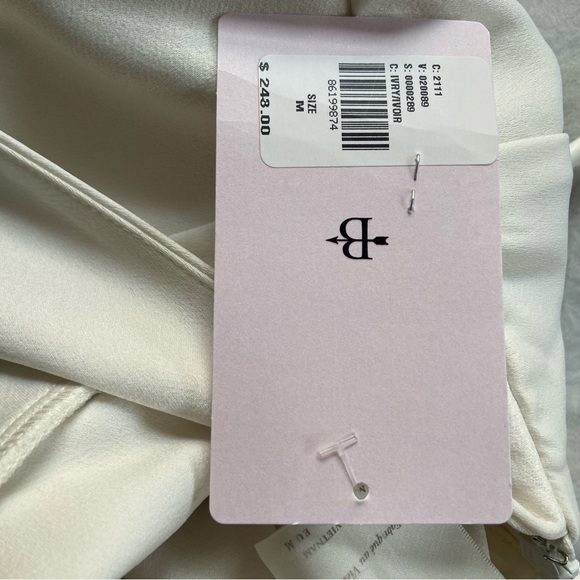 BHLDN Alice High Neck Maxi Dress in white. Size M. - Picture 4 of 5